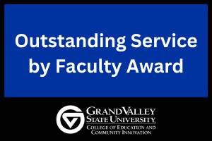 Outstanding Service by Faculty Award